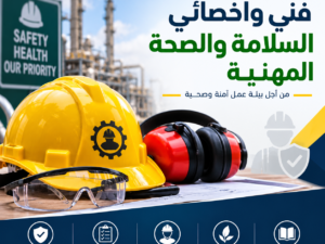 فني واخصائي السلامة